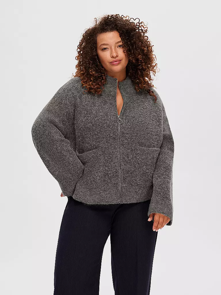 SELECTED FEMME | Strickjacke SLFSIA | camel