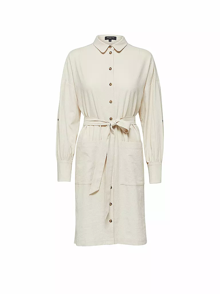SELECTED FEMME | Strickkleid "SLFAMELIA" | beige
