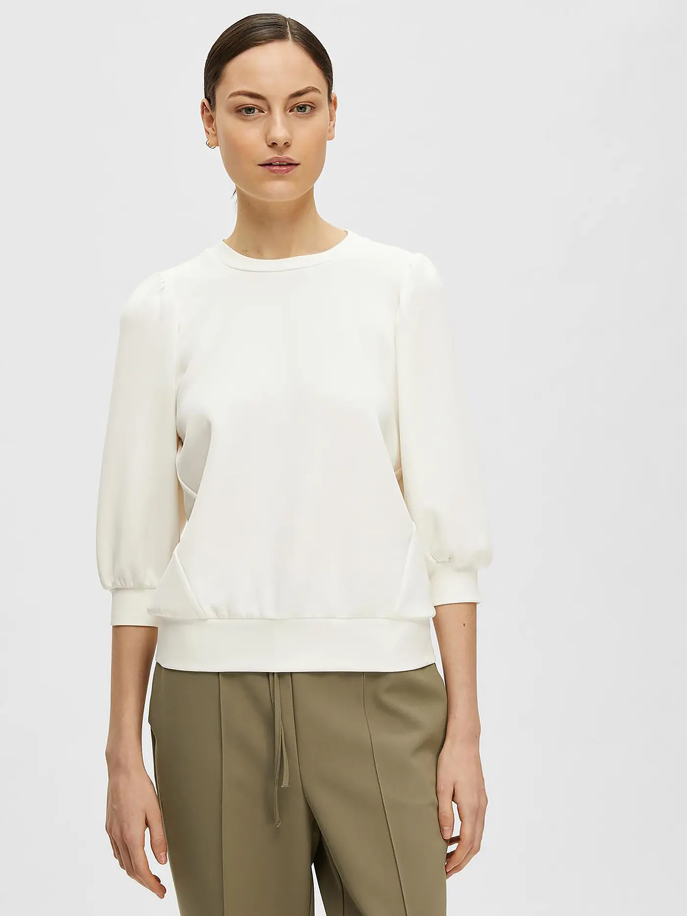 SELECTED FEMME | Sweater SLFTENNY | weiss