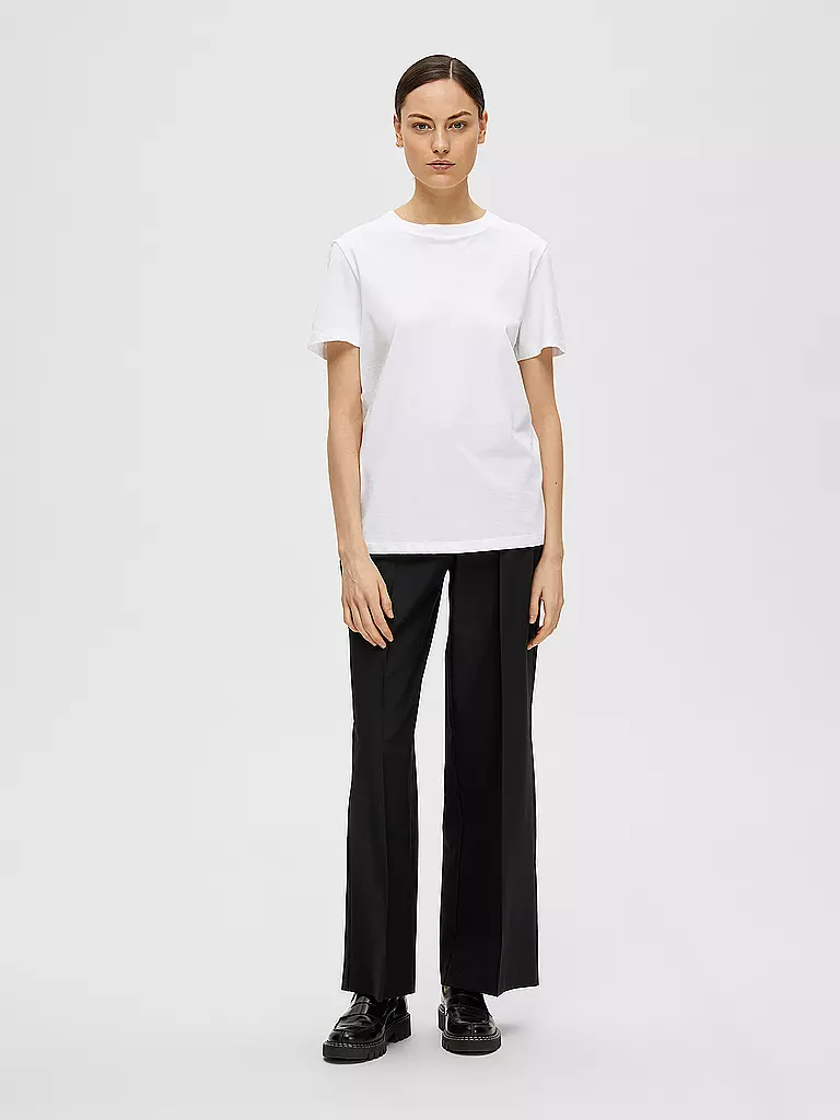 SELECTED FEMME | T-Shirt SLFMYESSENTIAL | weiss