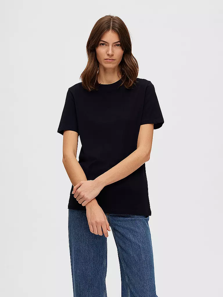 SELECTED FEMME | T-Shirt SLFMYESSENTIAL | weiss