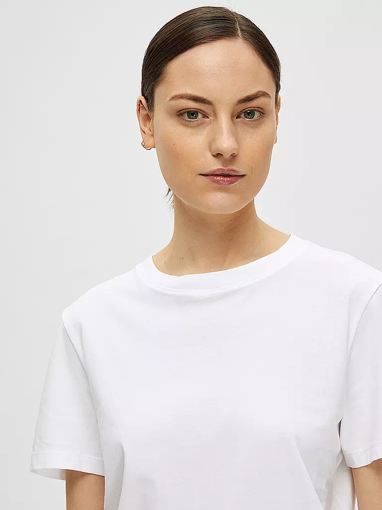 SELECTED FEMME | T-Shirt SLFMYESSENTIAL | schwarz