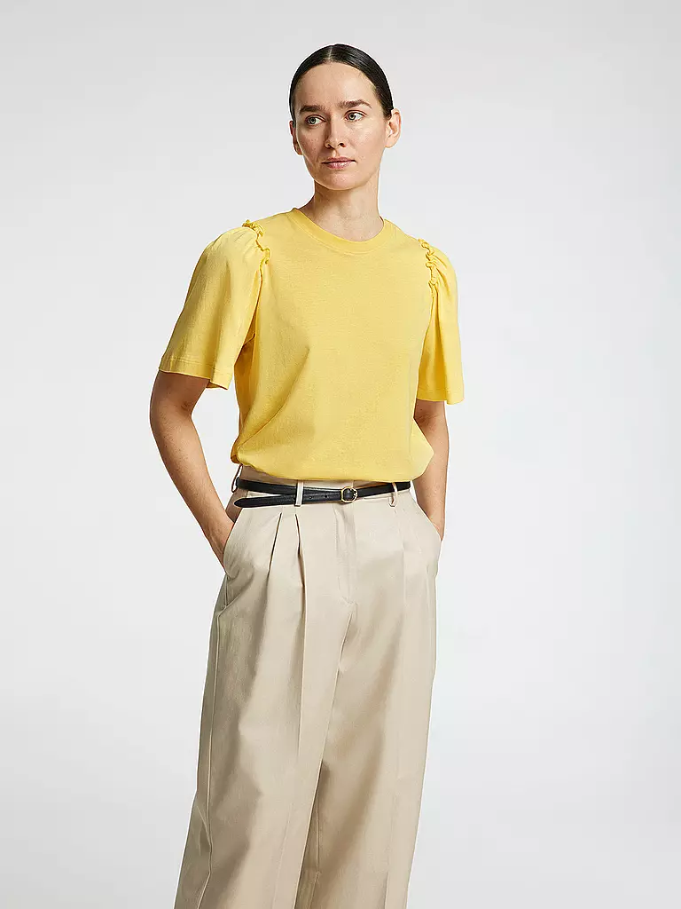 SELECTED FEMME | T-Shirt SLFPENELOPE | gelb