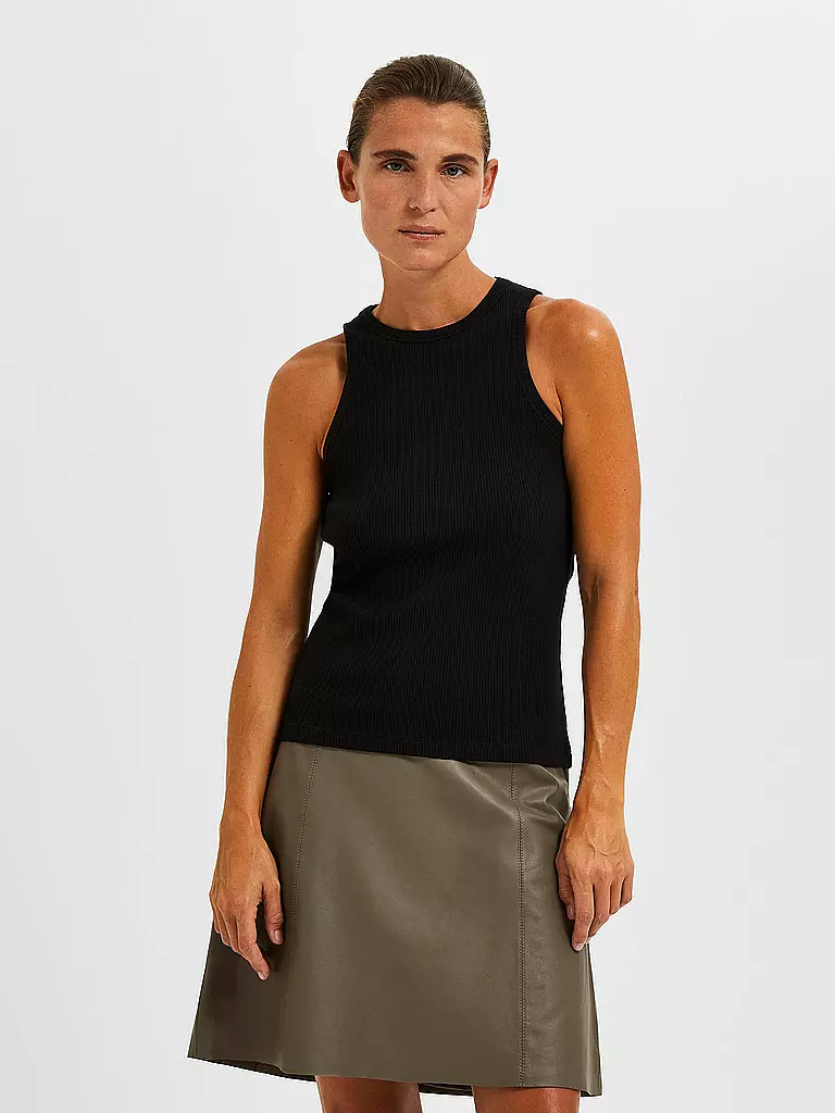 SELECTED FEMME | Top SLFANNA | schwarz