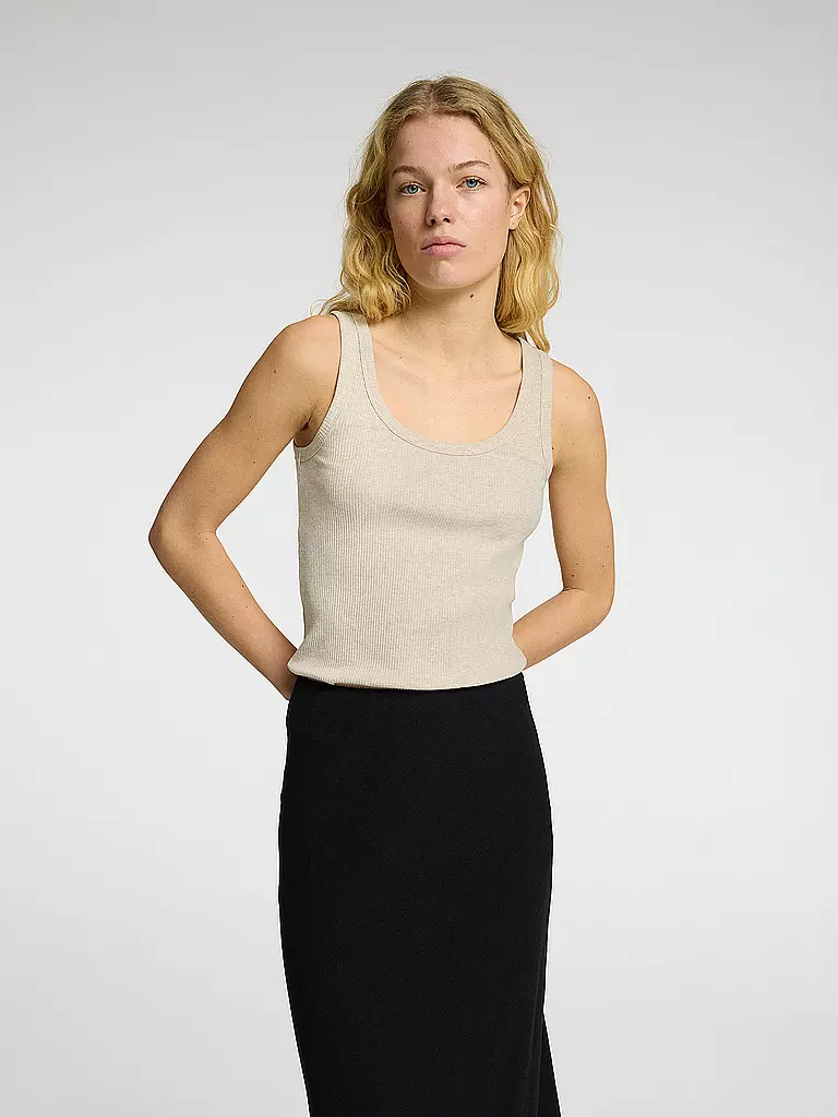 SELECTED FEMME | Top SLFANNA | beige