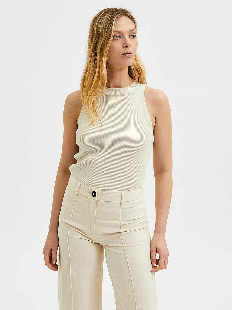 SELECTED FEMME | Top SLFSOLINA  | creme