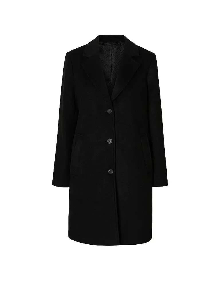 SELECTED FEMME | Wollmantel SLFSASJA | schwarz