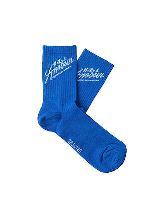 SELECTED | Socken SLHMORTEN AMOUR victoria blue