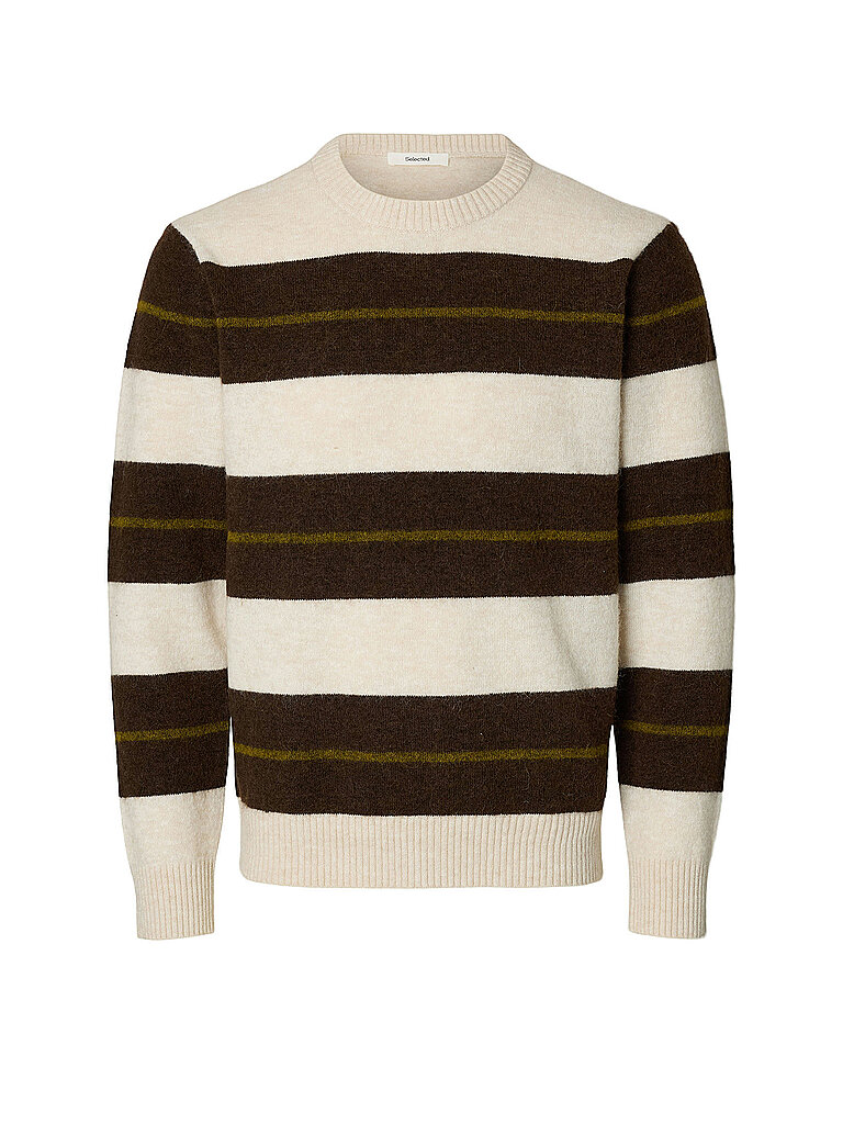SELECTED Pullover SLHRAI beige | L