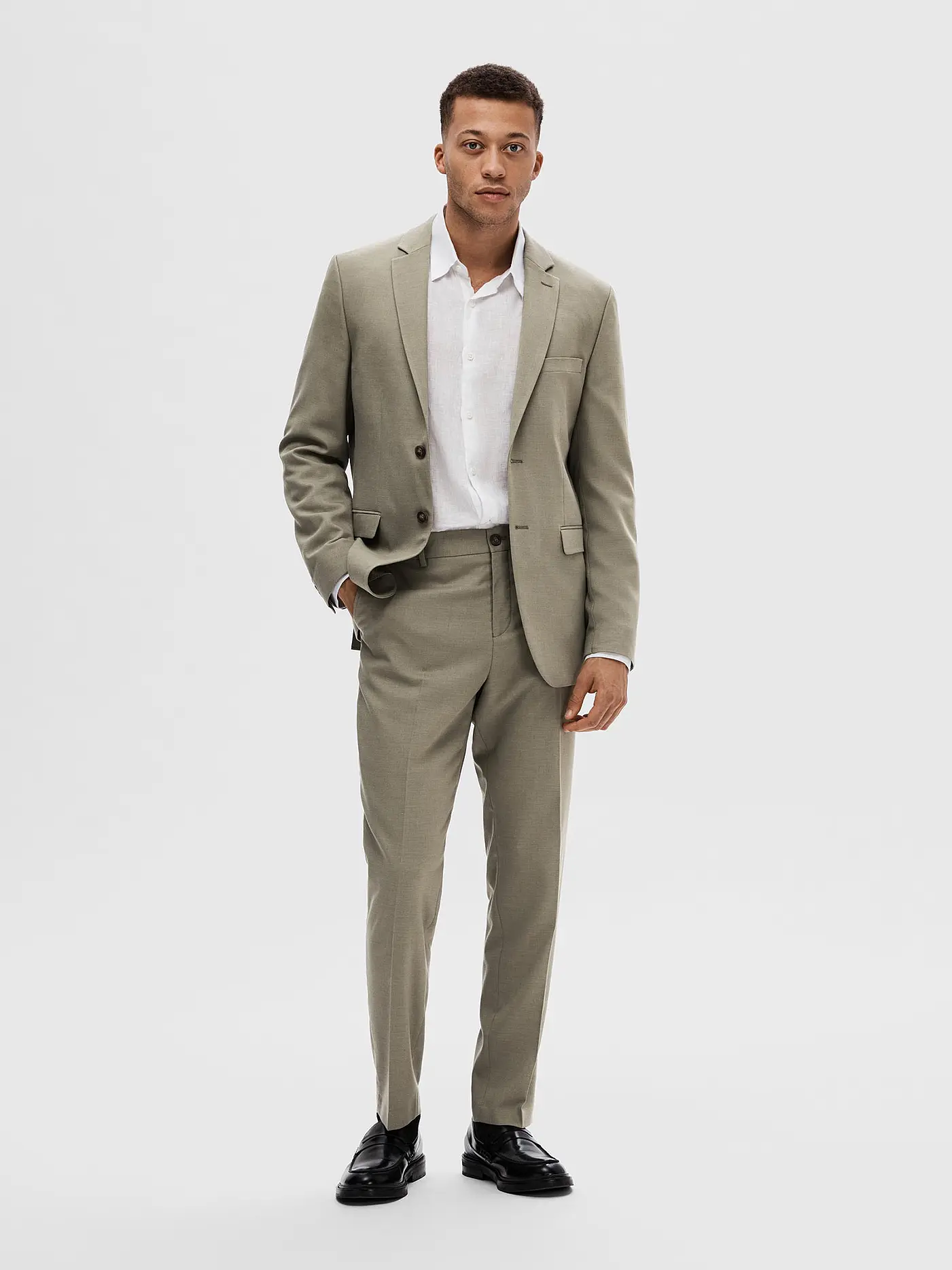 SELECTED | Anzughose SLHSLIM | hellbraun