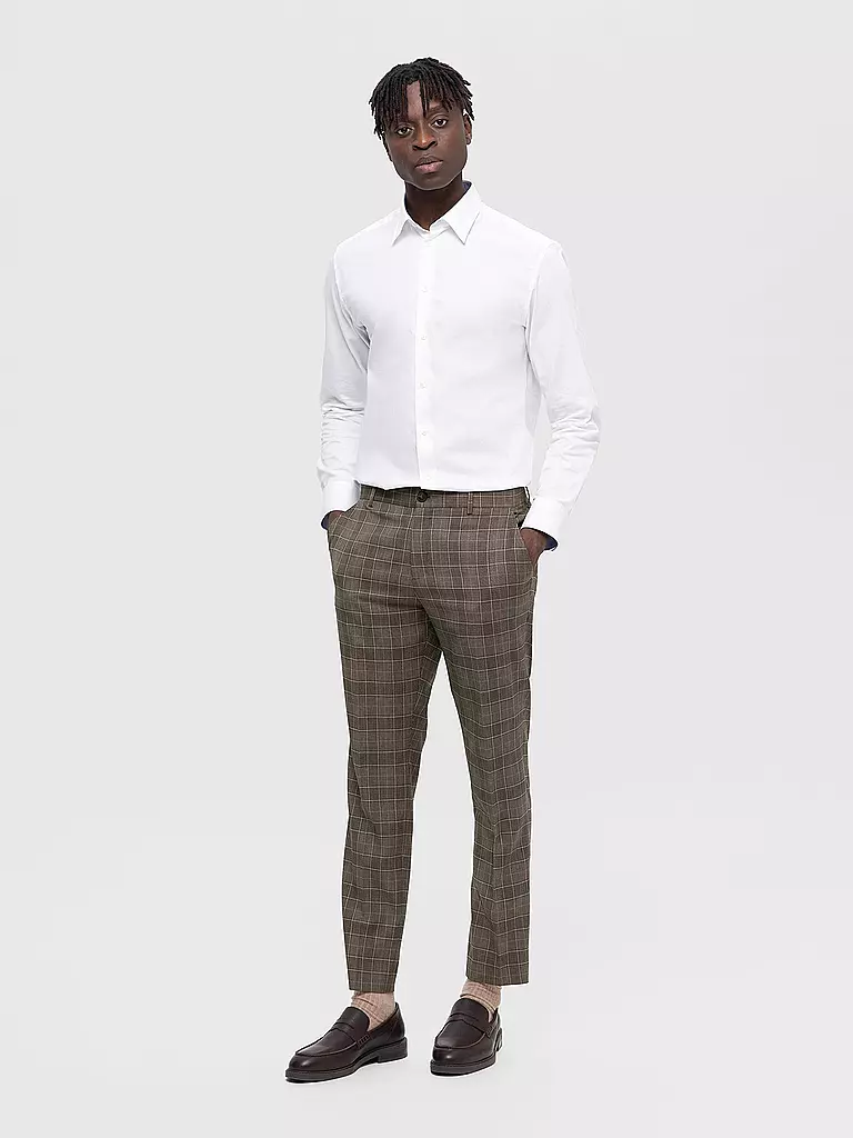 SELECTED | Anzughose SLHSLIM-NEIL | braun