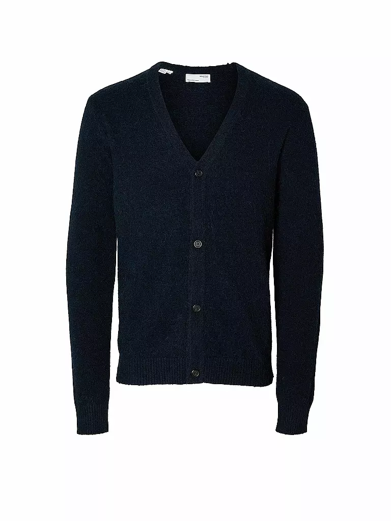 SELECTED | Cardigan  | blau