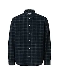 SELECTED | Hemd Regular Fit SLHREGCORD | blau