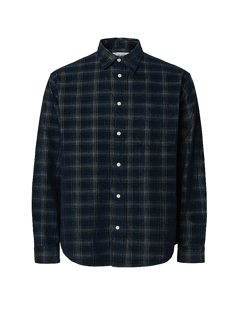 SELECTED | Hemd Regular Fit SLHREGCORD | blau