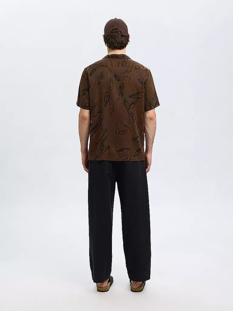 SELECTED | Hemd Regular Fit SLHREGNOA | braun