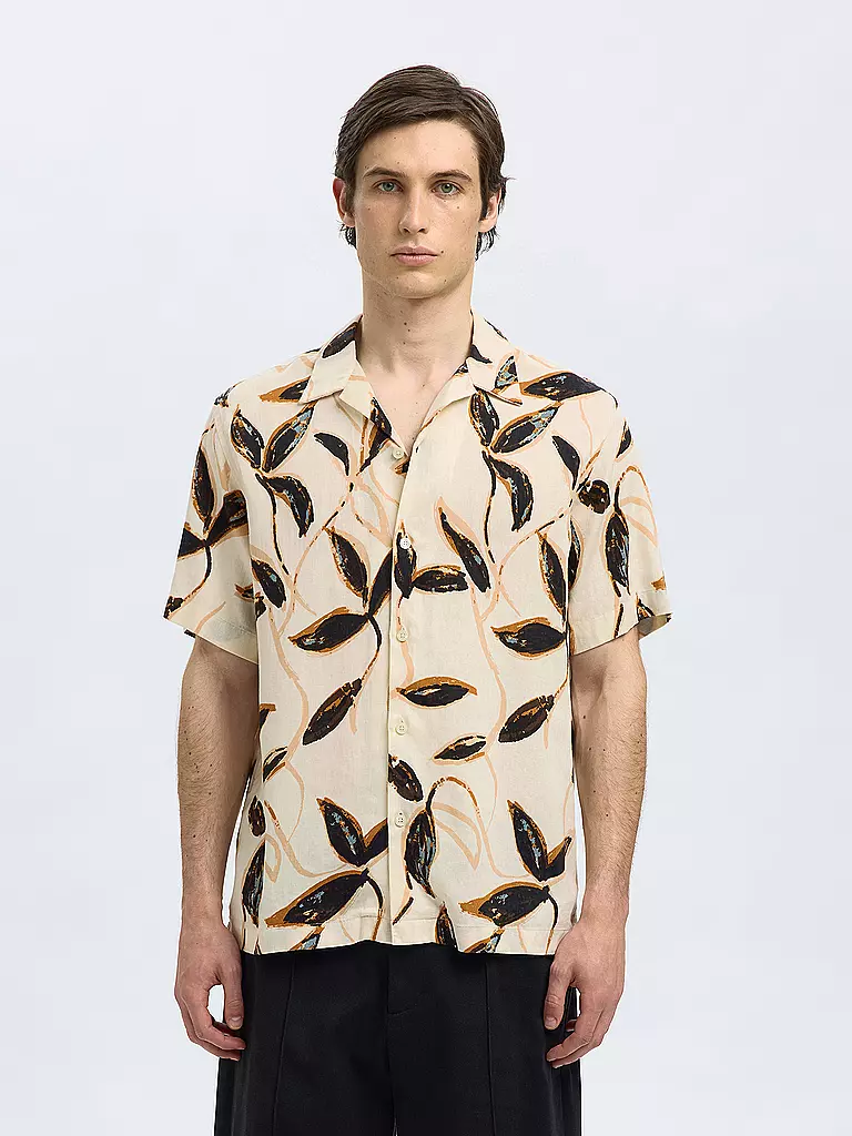 SELECTED | Hemd Regular Fit SLHREGNOA | creme