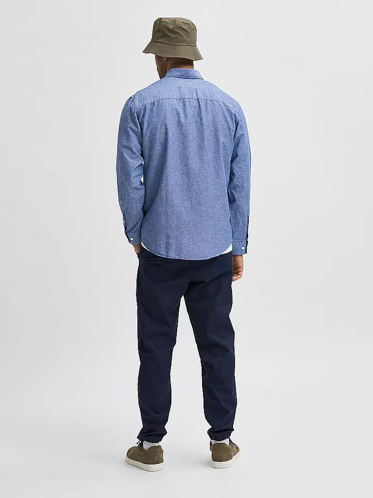 SELECTED | Hemd Regular Fit SLHSLIMNEW | blau