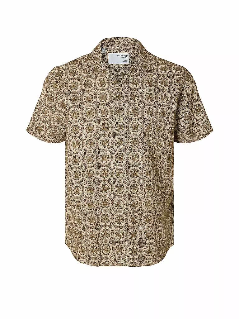 SELECTED | Hemd Relaxed Fit SLHRELAXSUN | beige