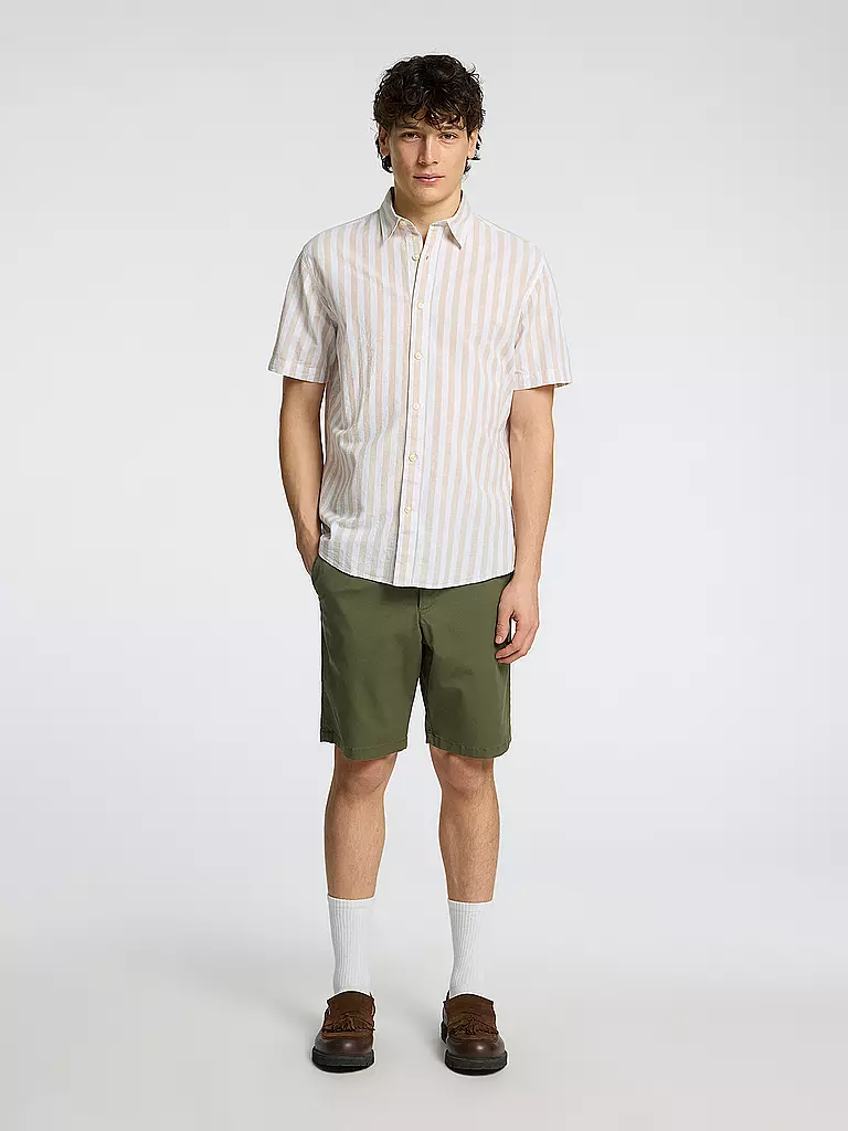 SELECTED | Hemd Slim Fit SLHREG-SUN | beige