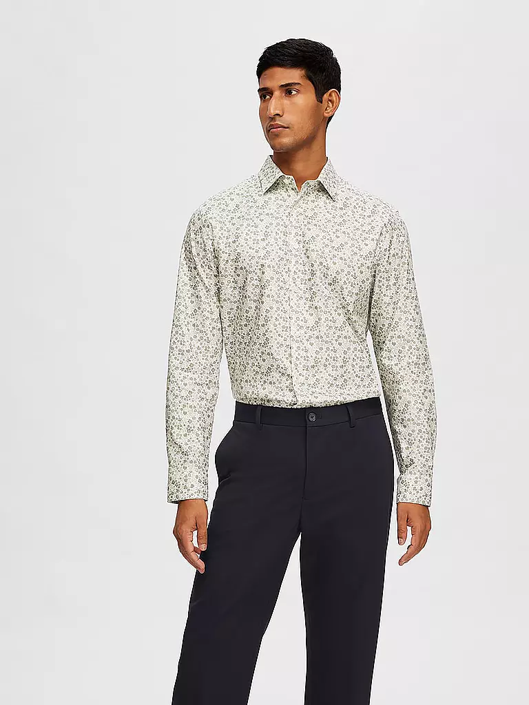 SELECTED | Hemd Slim Fit SLHSLIMSOHO | Weiss
