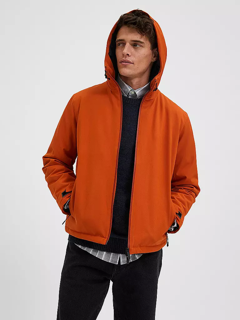 SELECTED | Jacke SLHATLAS  | orange