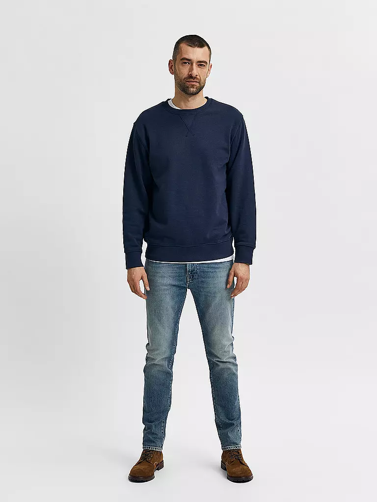 SELECTED | Jeans Slim Fit  SLHSLIM-LEON | blau