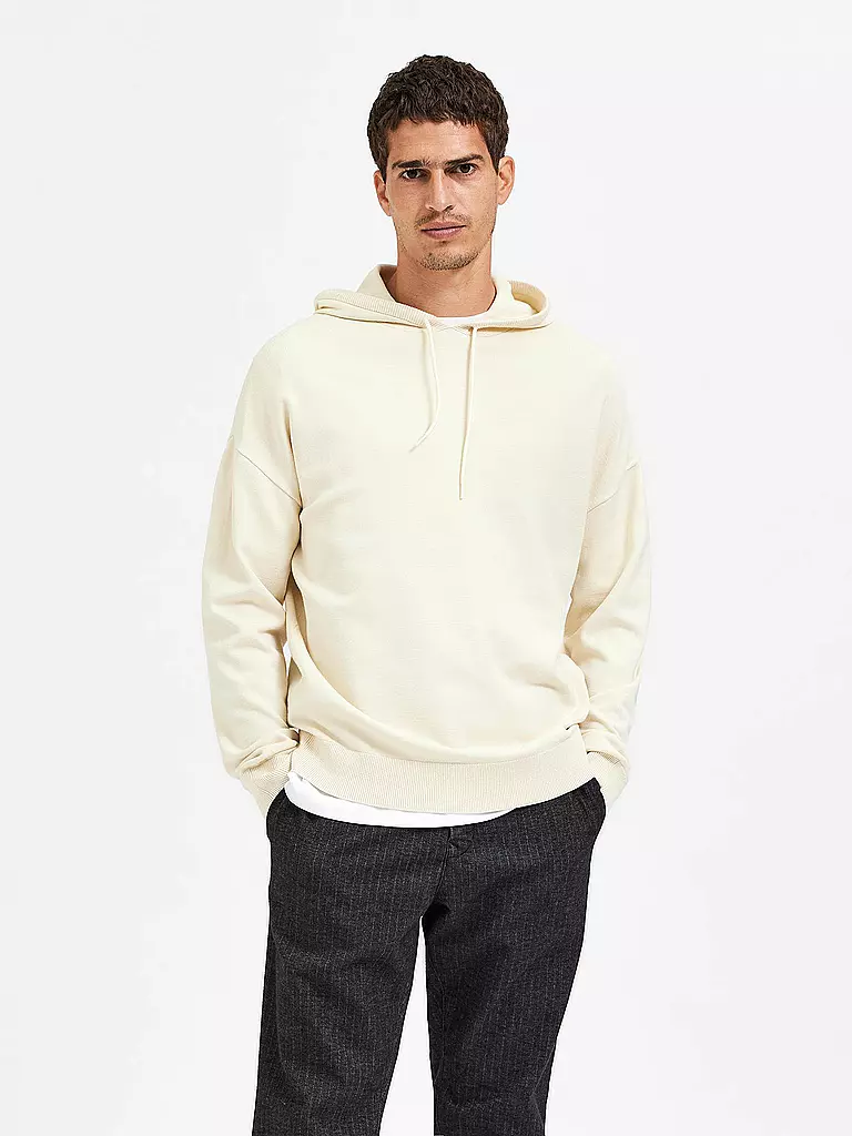 SELECTED | Kapuzensweater - Hoodie SLH TELLER | creme