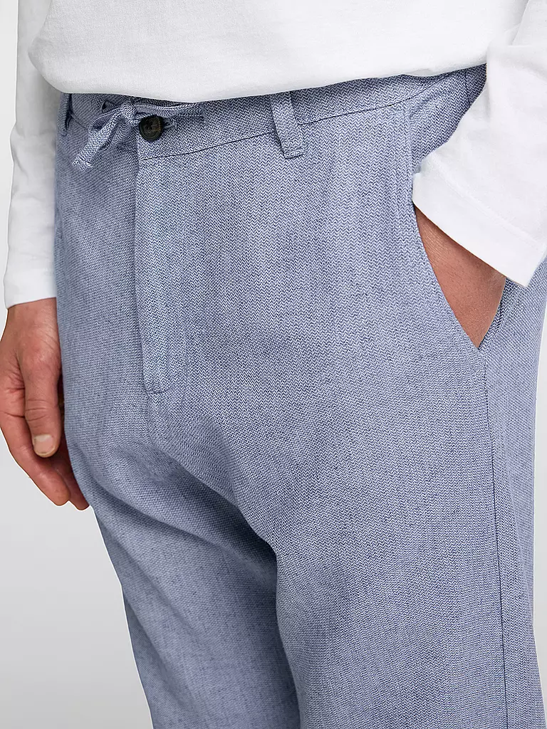 SELECTED | Leinenhose SLH172 | schwarz