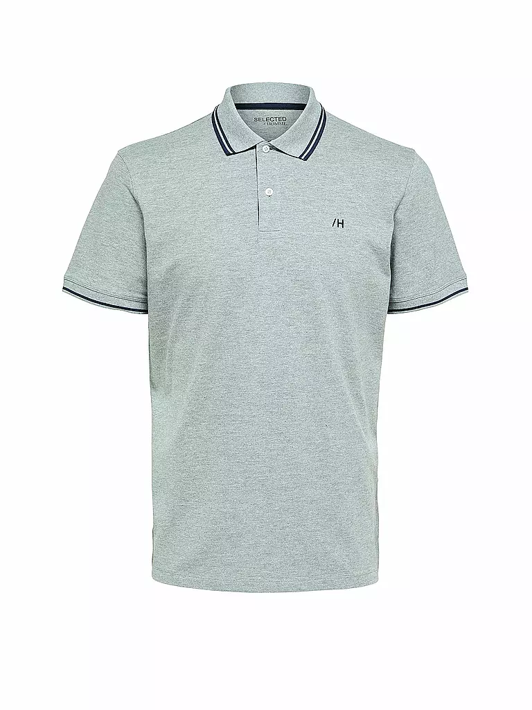 SELECTED | Poloshirt SLHAZE  | grau