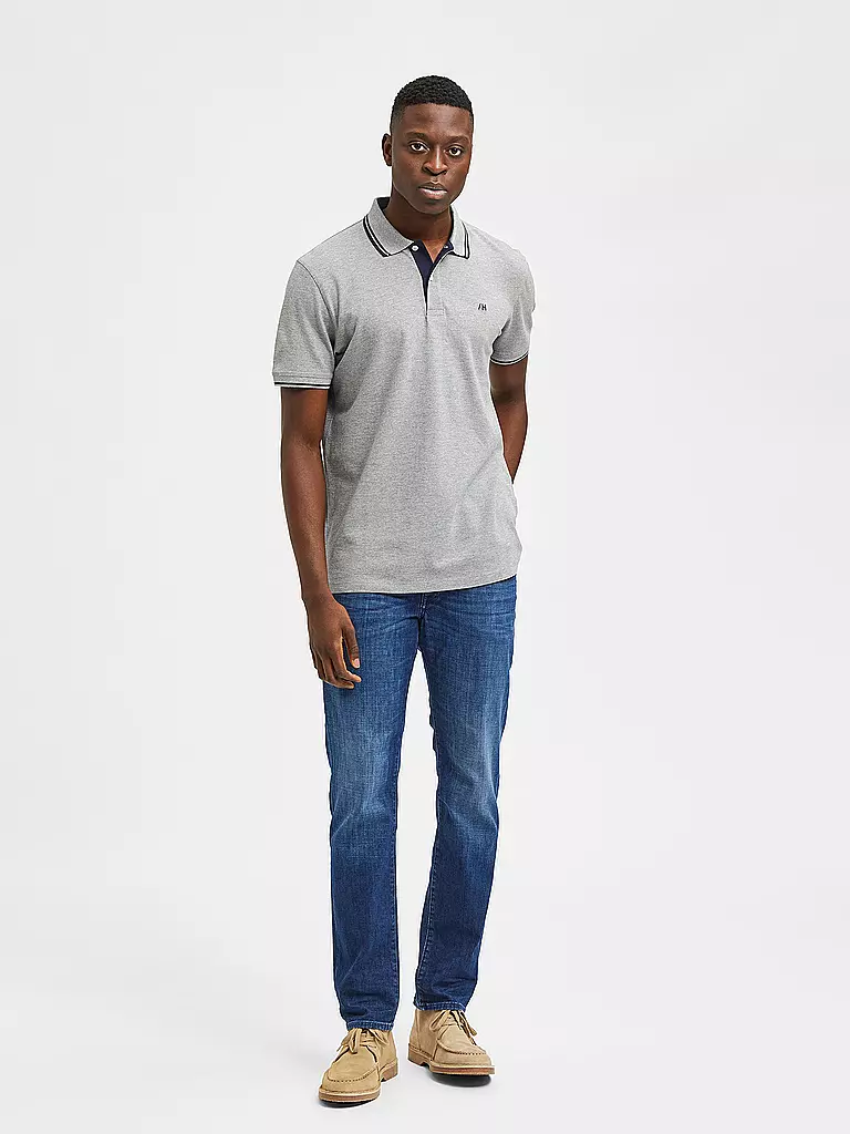 SELECTED | Poloshirt SLHAZE  | grau