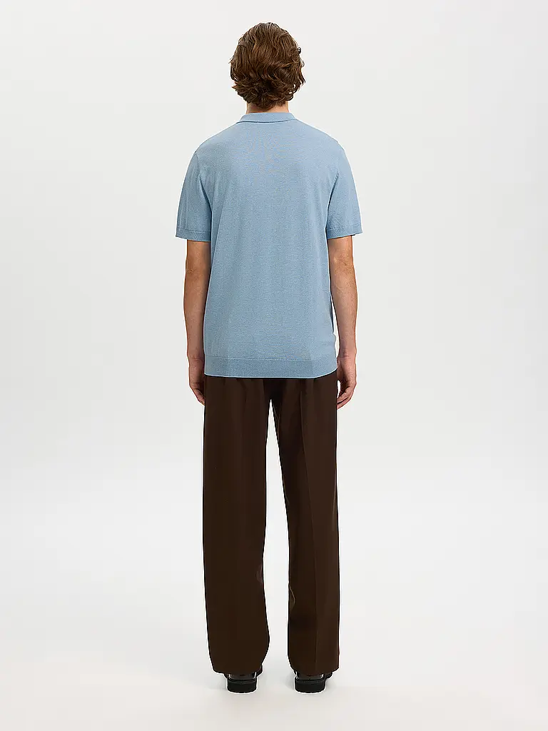 SELECTED | Poloshirt SLHBERG | Blau