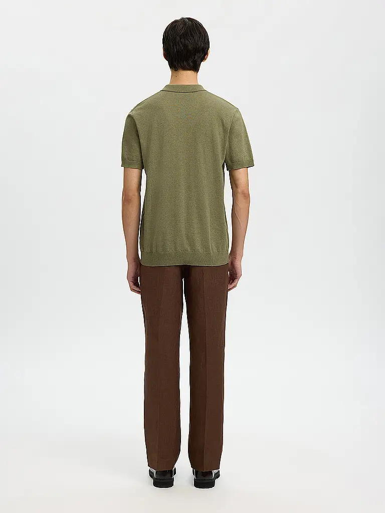 SELECTED | Poloshirt SLHBERG | Grün