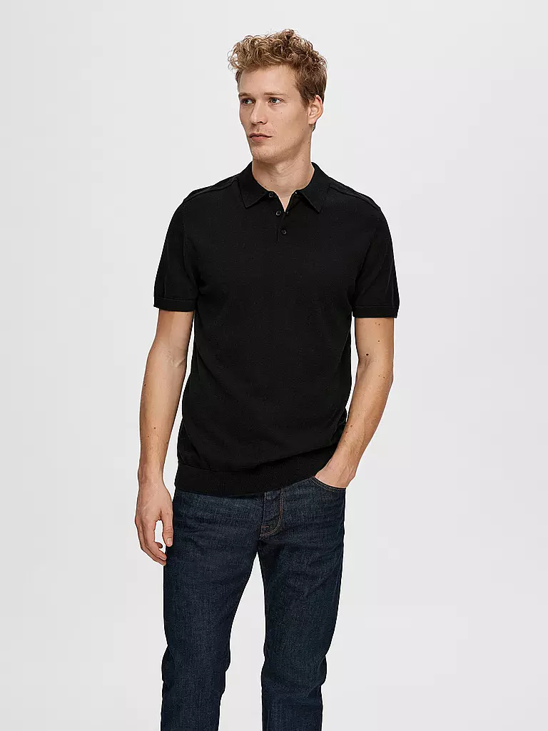 SELECTED | Poloshirt SLHBERG | beige