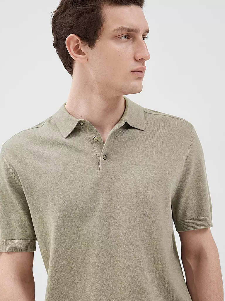 SELECTED | Poloshirt SLHBERG | grau