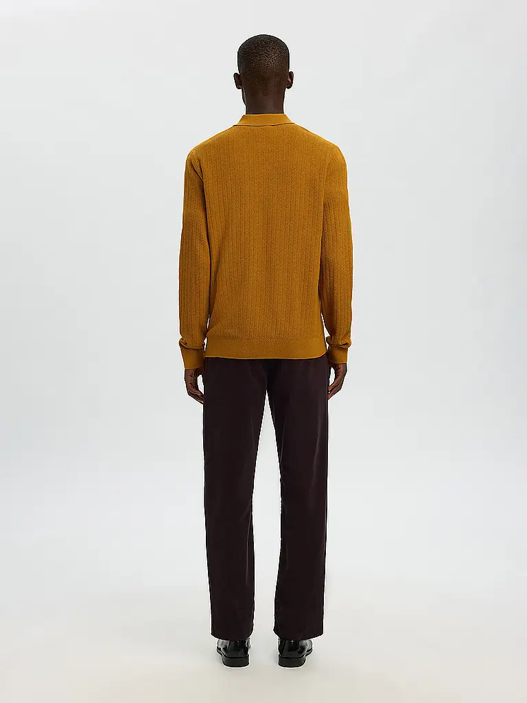 SELECTED | Poloshirt SLHCRAN  | Braun