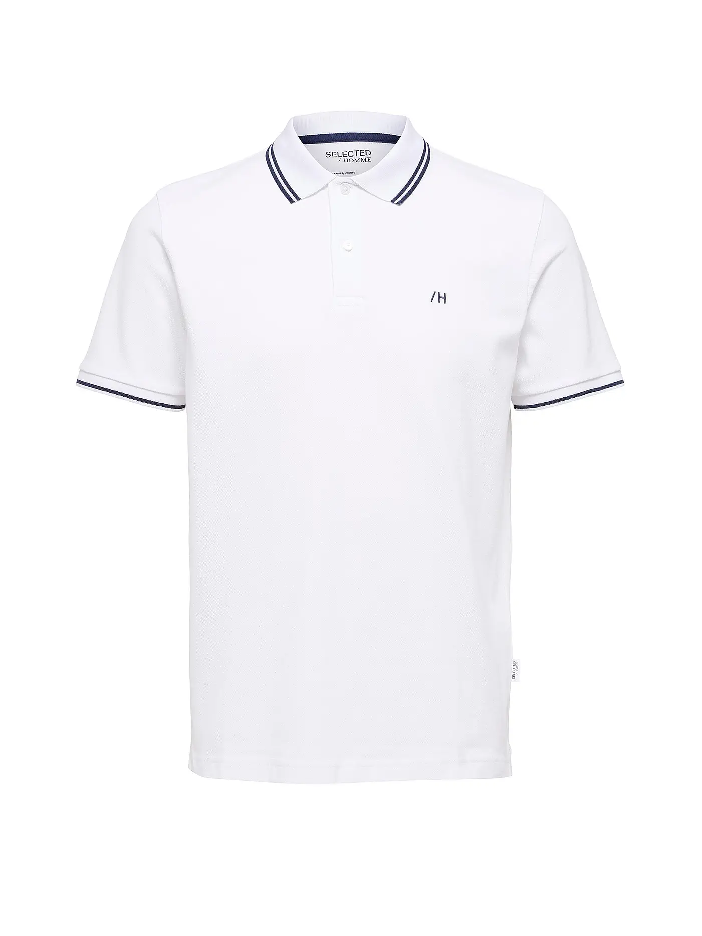 SELECTED | Poloshirt SLHDANTE  | weiss
