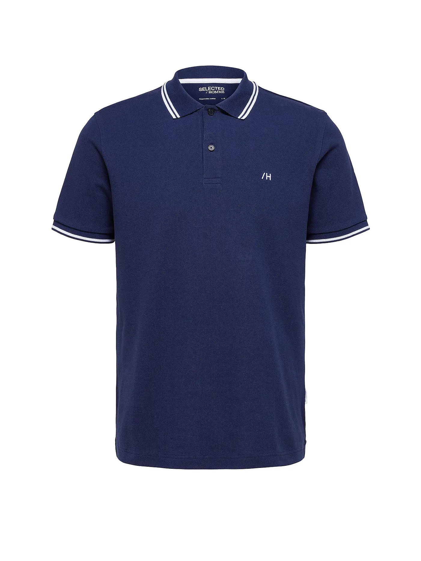 SELECTED | Poloshirt SLHDANTE  | blau