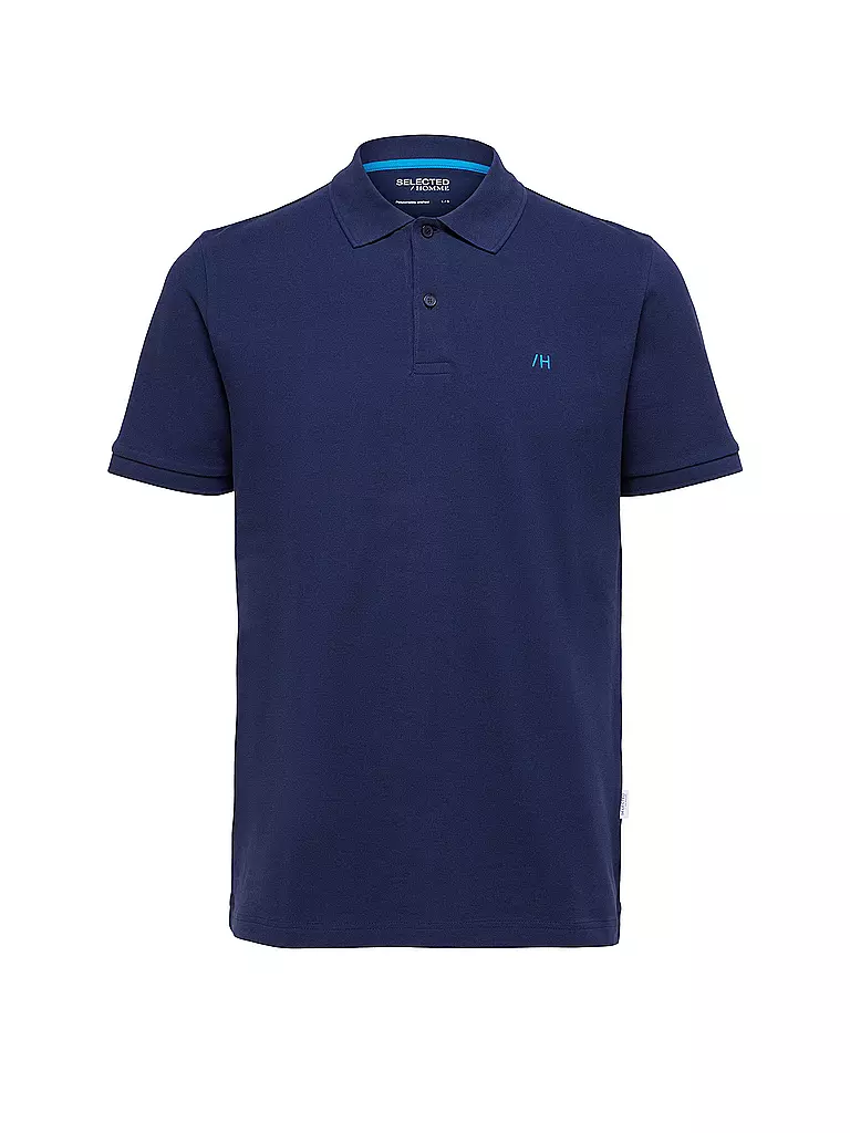 SELECTED | Poloshirt SLHDANTE  | blau