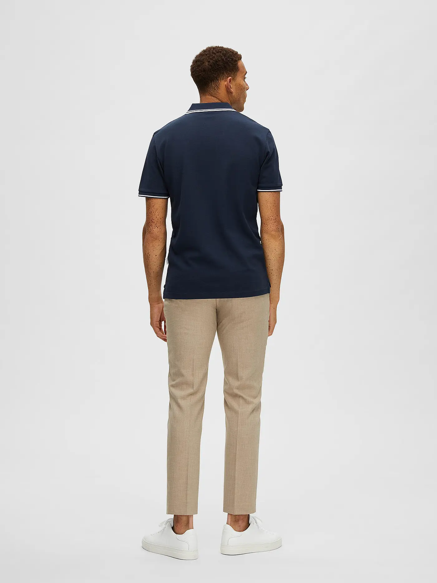 SELECTED | Poloshirt SLHDANTE  | blau