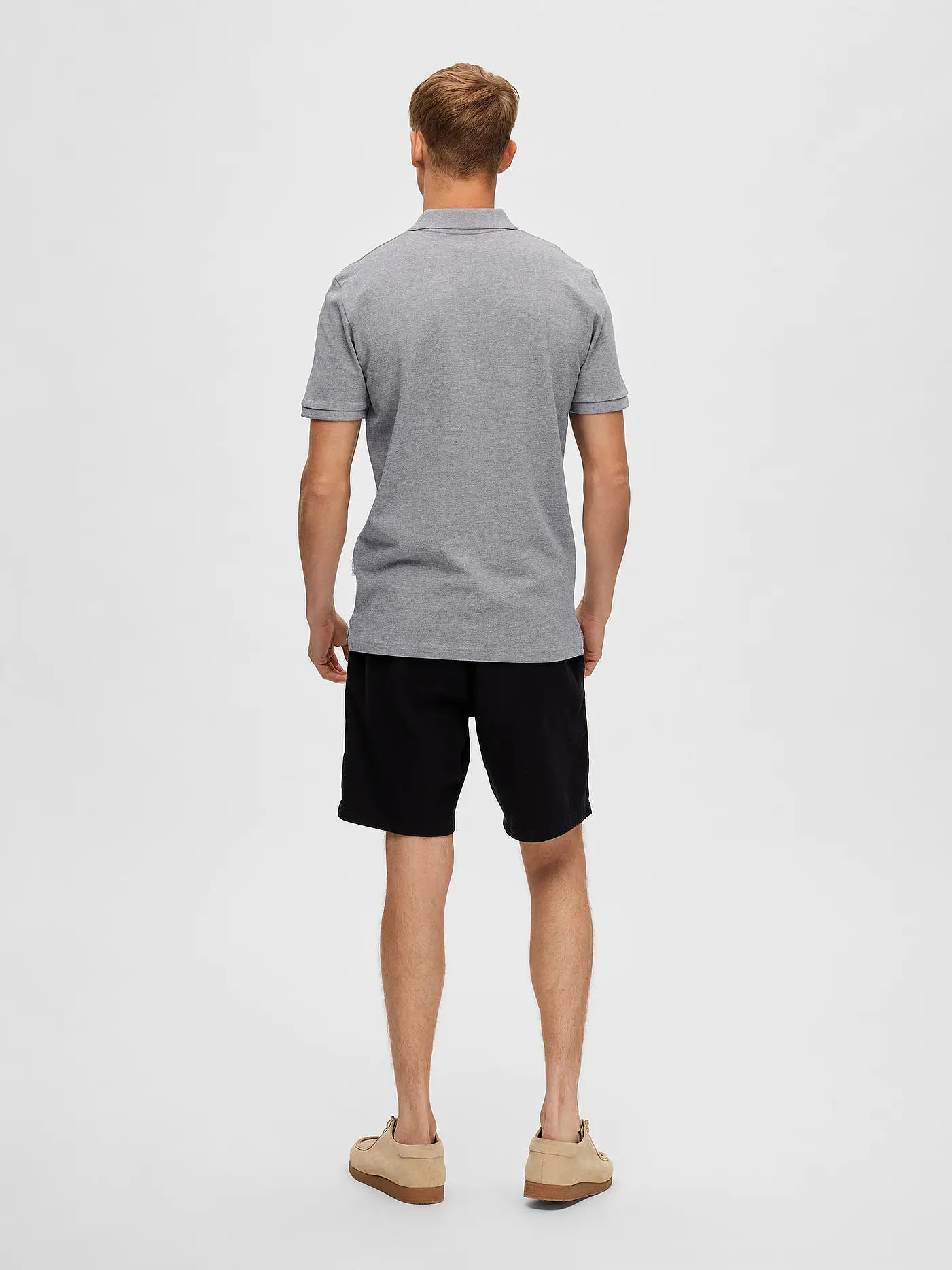 SELECTED | Poloshirt SLHDANTE  | grau