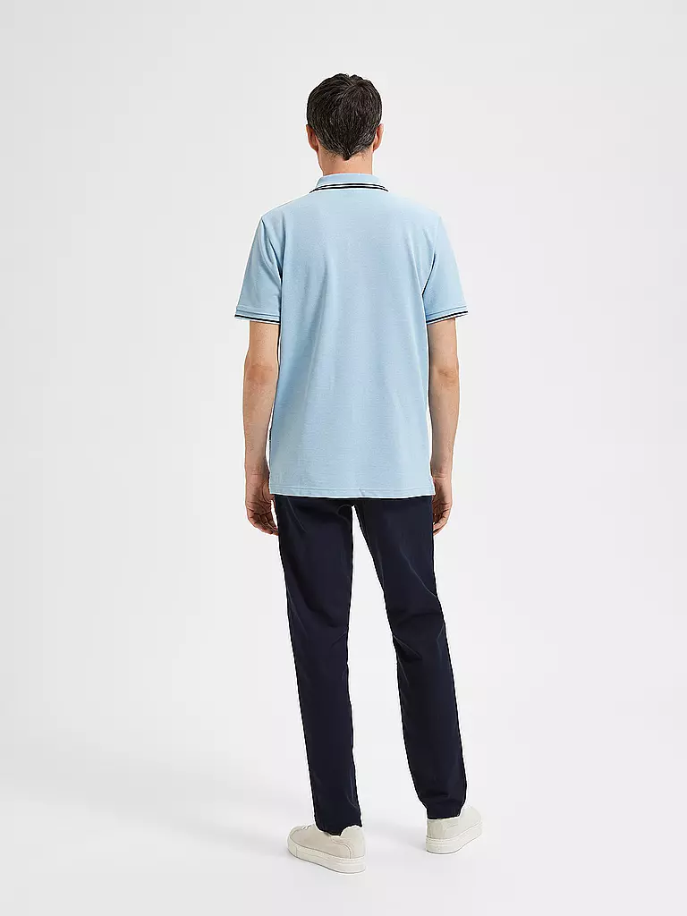 SELECTED | Poloshirt SLHDANTE  | hellblau