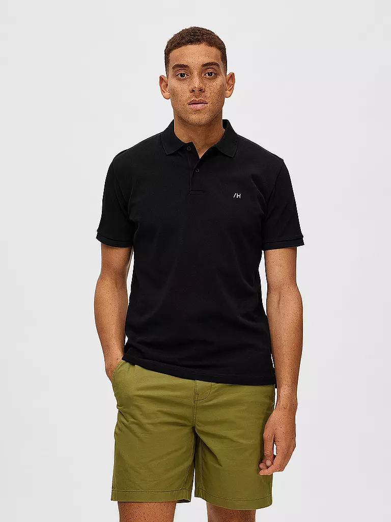 SELECTED | Poloshirt SLHDANTE  | schwarz