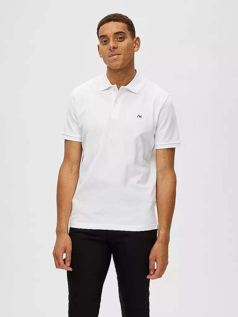 SELECTED | Poloshirt SLHDANTE  | weiss