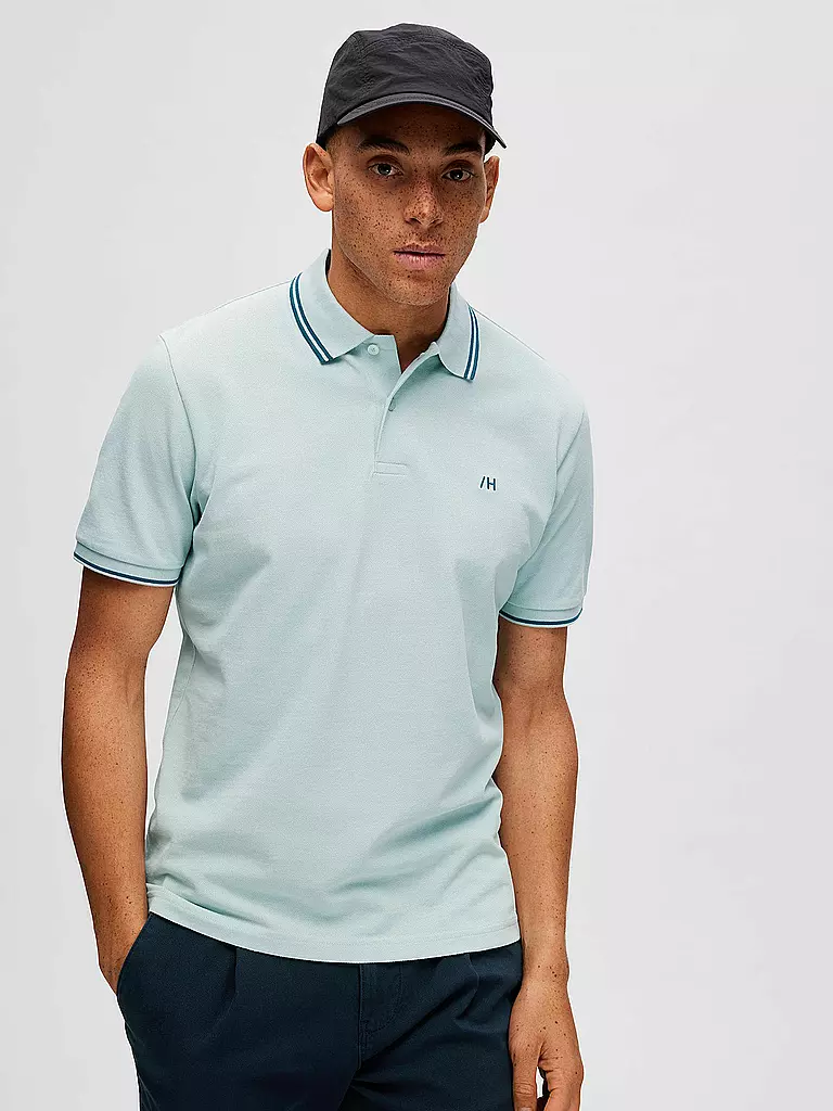 SELECTED | Poloshirt SLHDANTE | hellblau