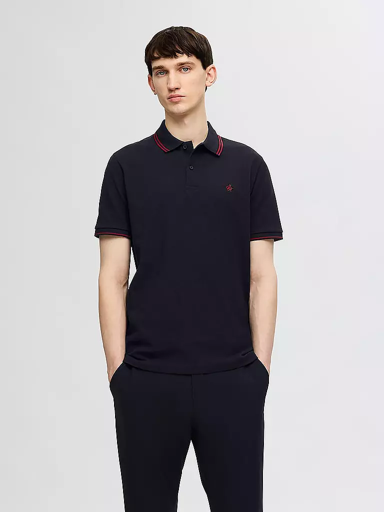 SELECTED | Poloshirt SLHDANTE | grau