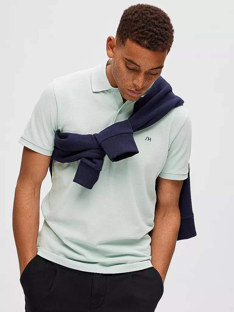 SELECTED | Poloshirt SLHDANTE | schwarz