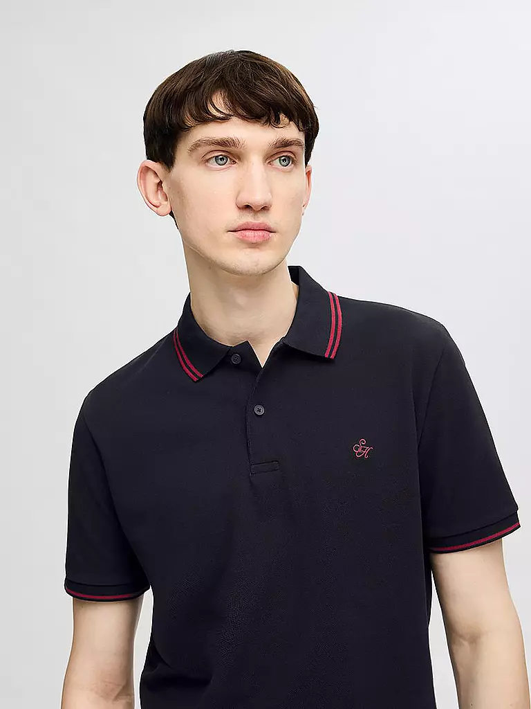 SELECTED | Poloshirt SLHDANTE | grau