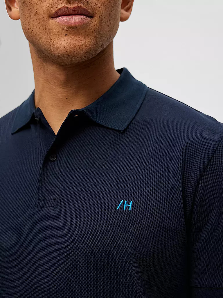 SELECTED | Poloshirt SLHDANTE | blau