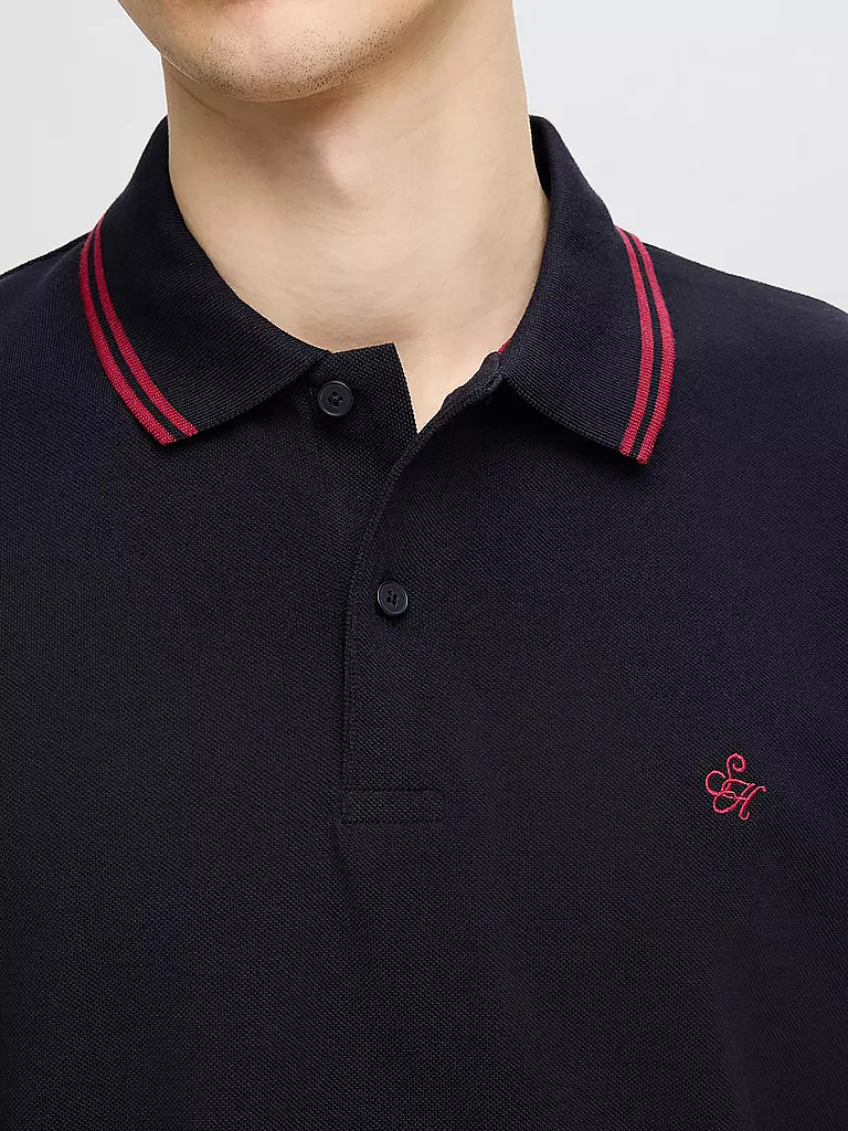 SELECTED | Poloshirt SLHDANTE | grau