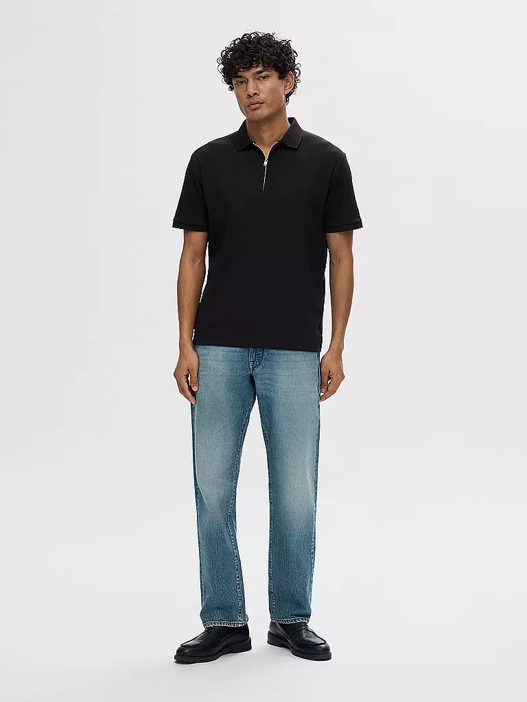 SELECTED | Poloshirt SLHFAVE | schwarz